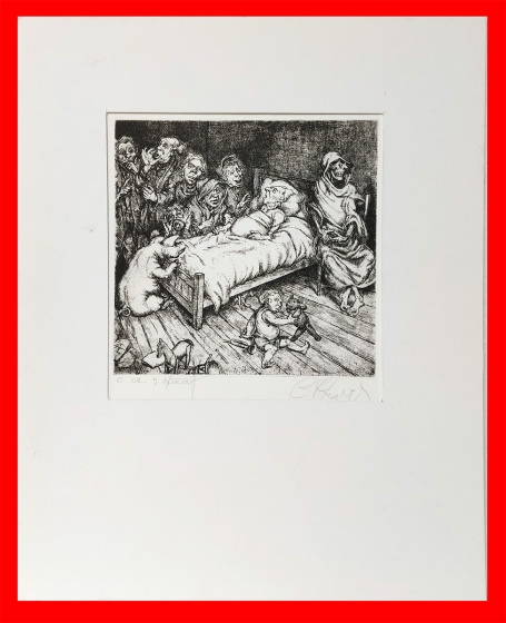 Ets van de Belgische graficus Camille d'Havé
