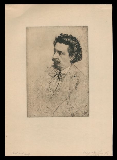 Portret Willem Linnig Junior