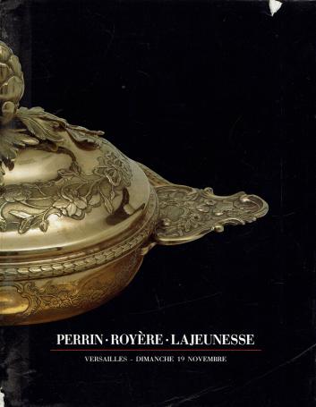 2022. Perrin Royère Lajeunesse versailles 19 nov 1989