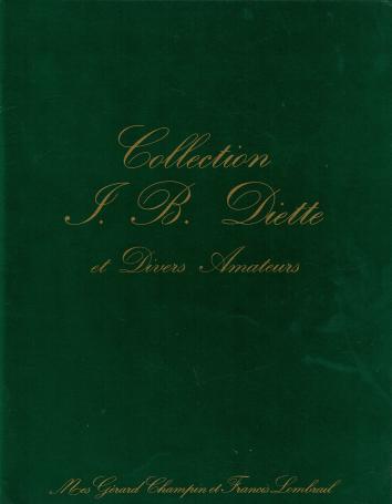 2040. Collection J.B.Diette et divers amateurs