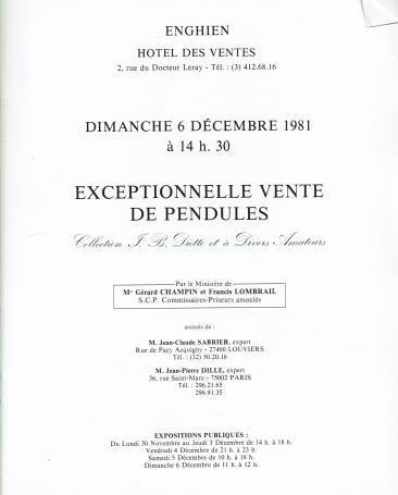 2040. Collection J.B.Diette et divers amateurs