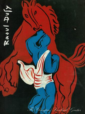 2037. Raoul Dufy: importante  vente de 120 ceuvres gouachées