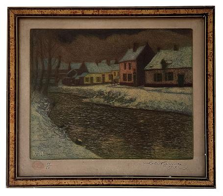 Huizen aan de rivier 1919 11/50