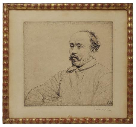 Portret van de schilder Théodore Verstraete