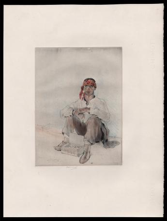 Le vendeur dans la rue