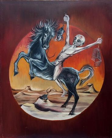 Belgische kunstschilder chris de Clerck