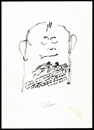 Woordenloos 2004 35/60 (originele penseeltekening)
