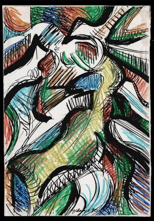 Kaart, abstractie 1990