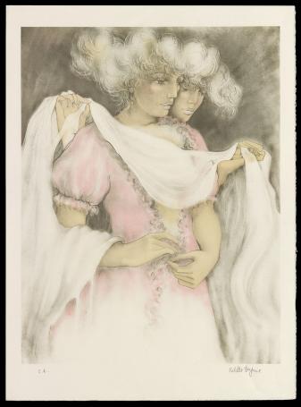 Deux femmes en roze EA