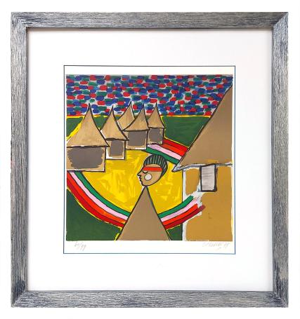 Omaggio a Leopold Sedar Sengor, Litho B 1977 60/99