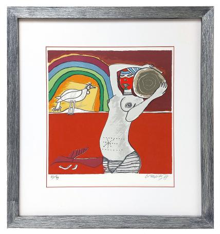 Omaggio a Leopold Sedar Sengor, Litho C 1977 60/99