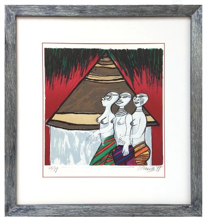 Omaggio a Leopold Sedar Sengor, Litho F 1977 60/99