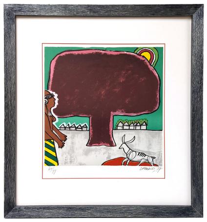 Omaggio a Leopold Sedar Sengor, Litho I 1977 60/99