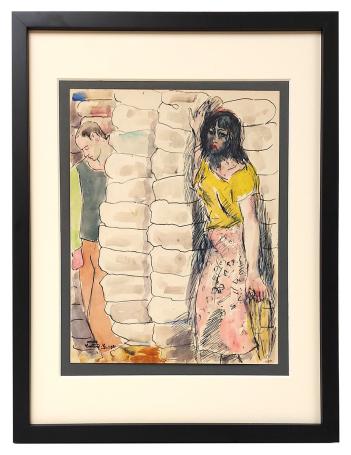 Het hoertje en haar verlegen klant