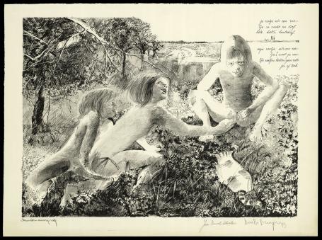 Je reetje als een reetje (gedicht Jan Emiel Daele) kunstenaarsproef 1973