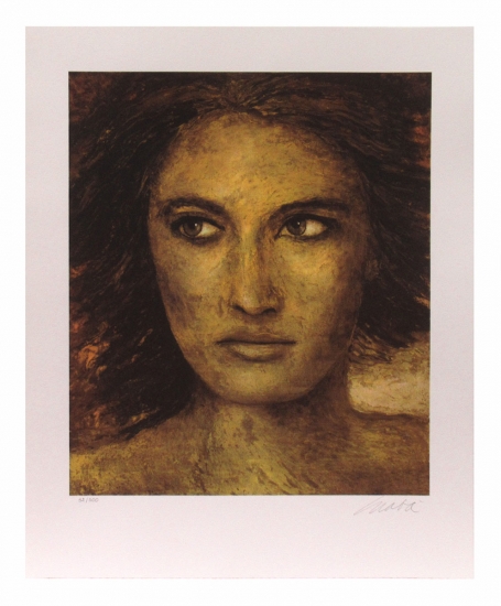 Litho van de Belgische kunstenaar Graba