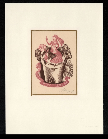 Ex libris Rose Reinhold