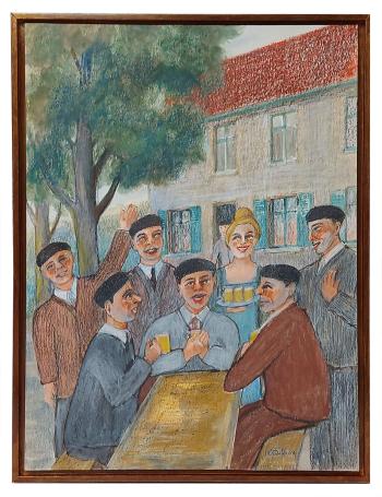 mais la serveuse est rousle