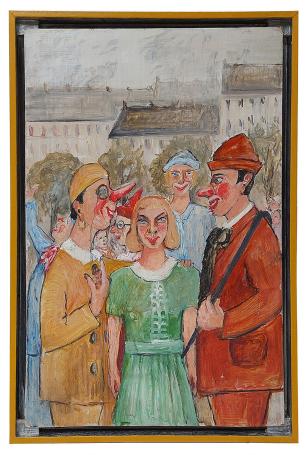 Twee leugenaars op de markt