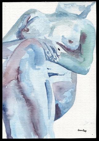 Rustend naakt lichaam 2007