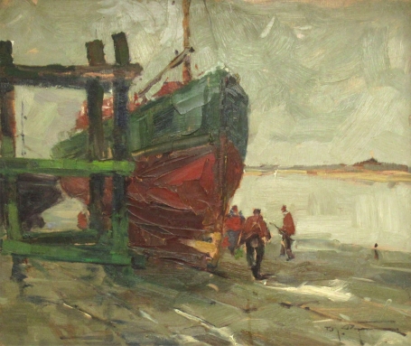 Schilderij van kunstschilder uit Middelkerke Thomas Deputter kopen