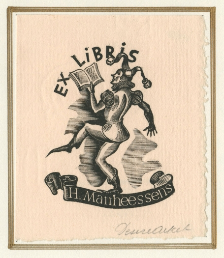 Ex libris H. Mattheessens 1942