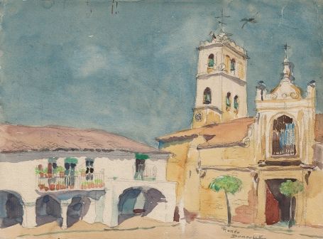 Place de Mérida près frontière Portugal