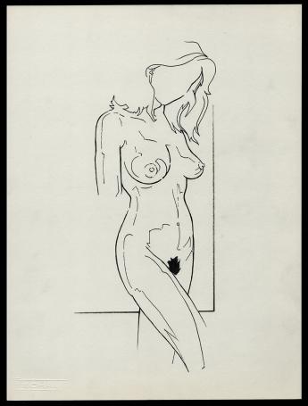 Tekening van de Belgische kunstschilder Eugène Eechaut kopen