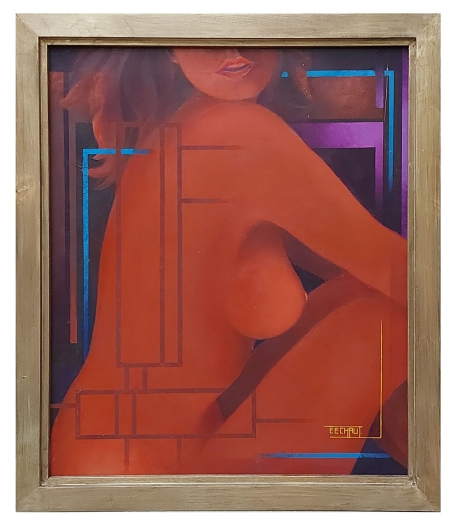 De verraste naakte dame 31 08 1994