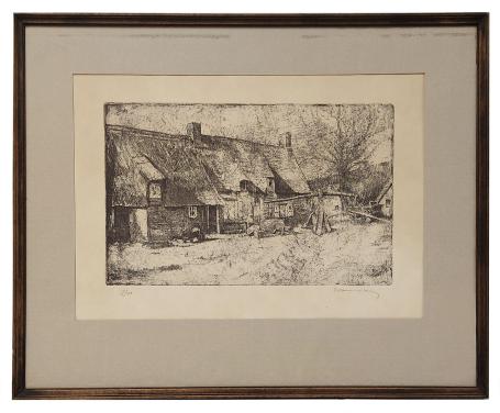 Ets, oude boerderij den Elshout te Brasschaat 9/50