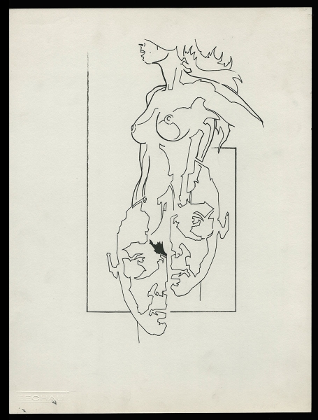 Tekening l'obsédé 31 01 84