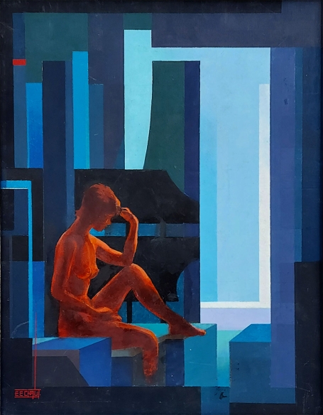 Schilderij van de Belgische kunstenaar Eugène Eechaut kopen