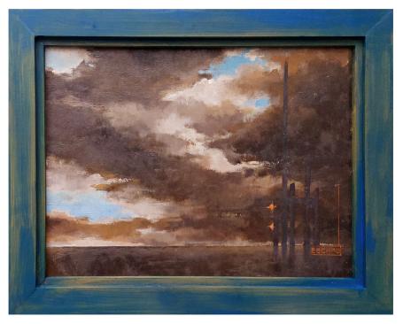 Beladen landschap 31 03 76