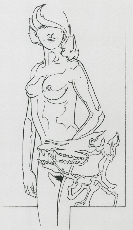 Tekening van de Belgische kunstenaar Eugène Eechaut kopen