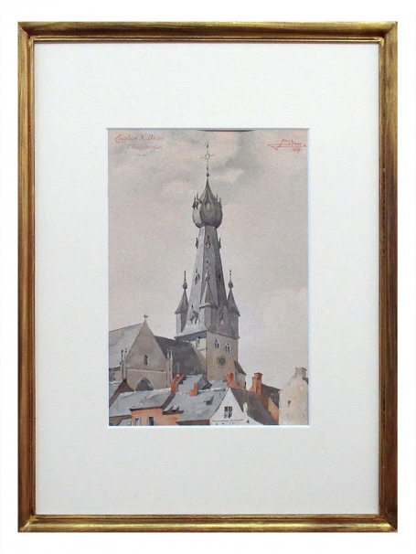 Eglise N Dame à Walcourt 1889