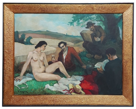 Kunstwerk van de Belgische kunstenaar Emile Mortier kopen