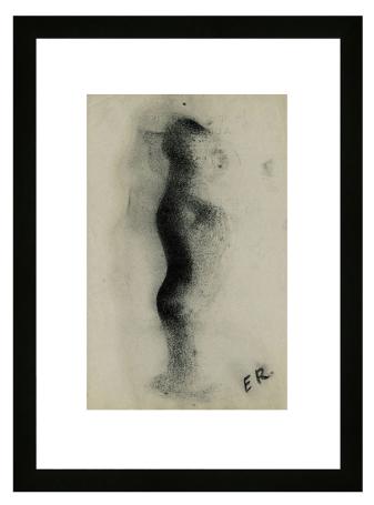 De abstractie de man E (± 1945)