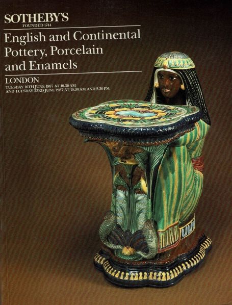 10. English and Continental Pottery, Porcelain and Enamels