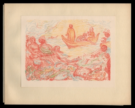 Litho uit 1921 van James Ensor kopen