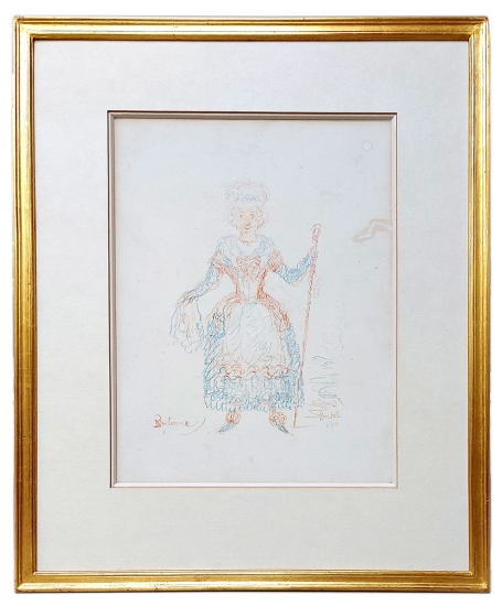 Litho uit 1929 van James Ensor kopen