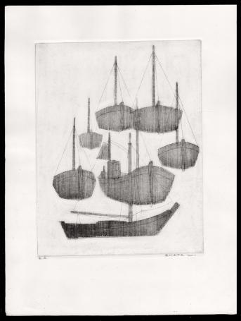 Ets, verzameling kleine boten E.A.
