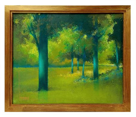 Loofbomen aan de bosrand 1996