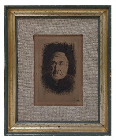 Ets, klein portretje