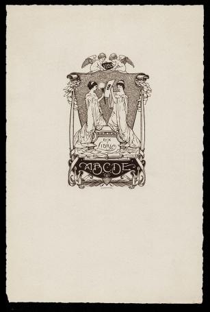Ex libris ABCDE 1920