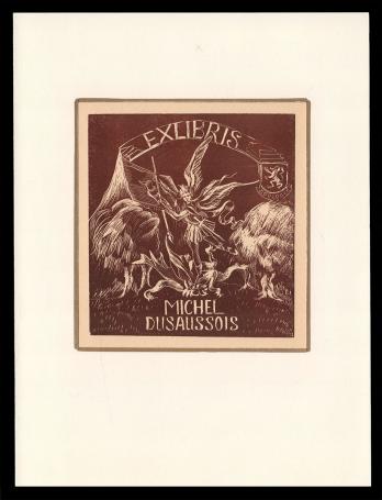 Ex Libris Michel Dusaussois