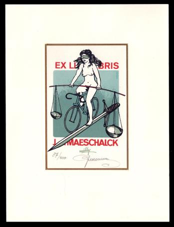 Ex Libris J. Maeschalck 37/100