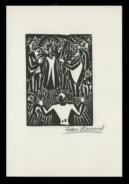 Houtsnede 17/83 :  L'Idée