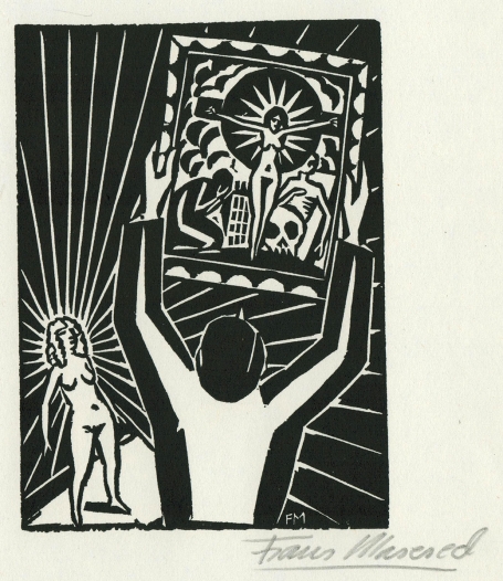 Woodcut van de Belgische kunstenaar Frans Masereel kopen