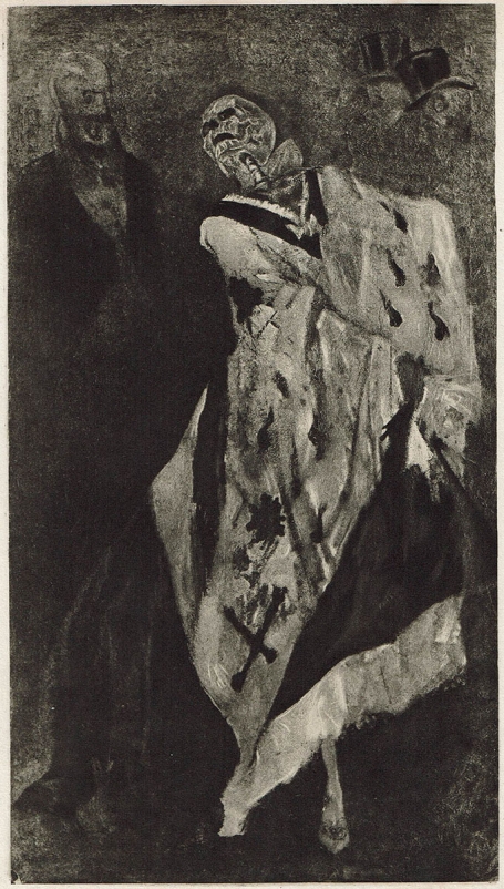 Félicien Rops met een heliogravure