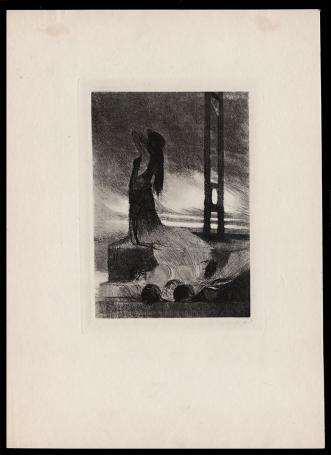 Heliogravure Exsteens 165, La peine de mort 1891